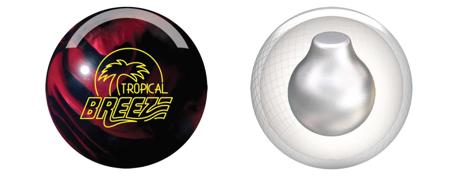 Storm Tropical Breeze Blackcherry Bowling Ball Review Bowling This Month