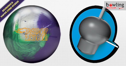Brunswick Vapor Zone Hybrid Bowling Ball Review | Bowling This Month