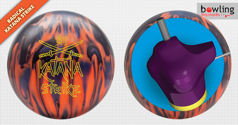 Radical Katana Strike Bowling Ball Review | Bowling This Month